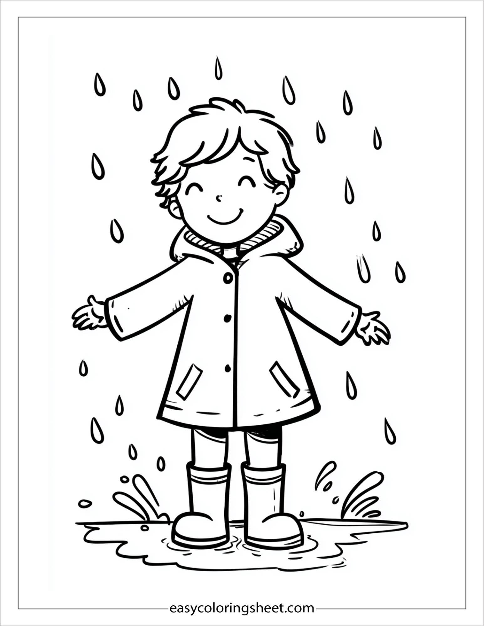 march spring raincoat