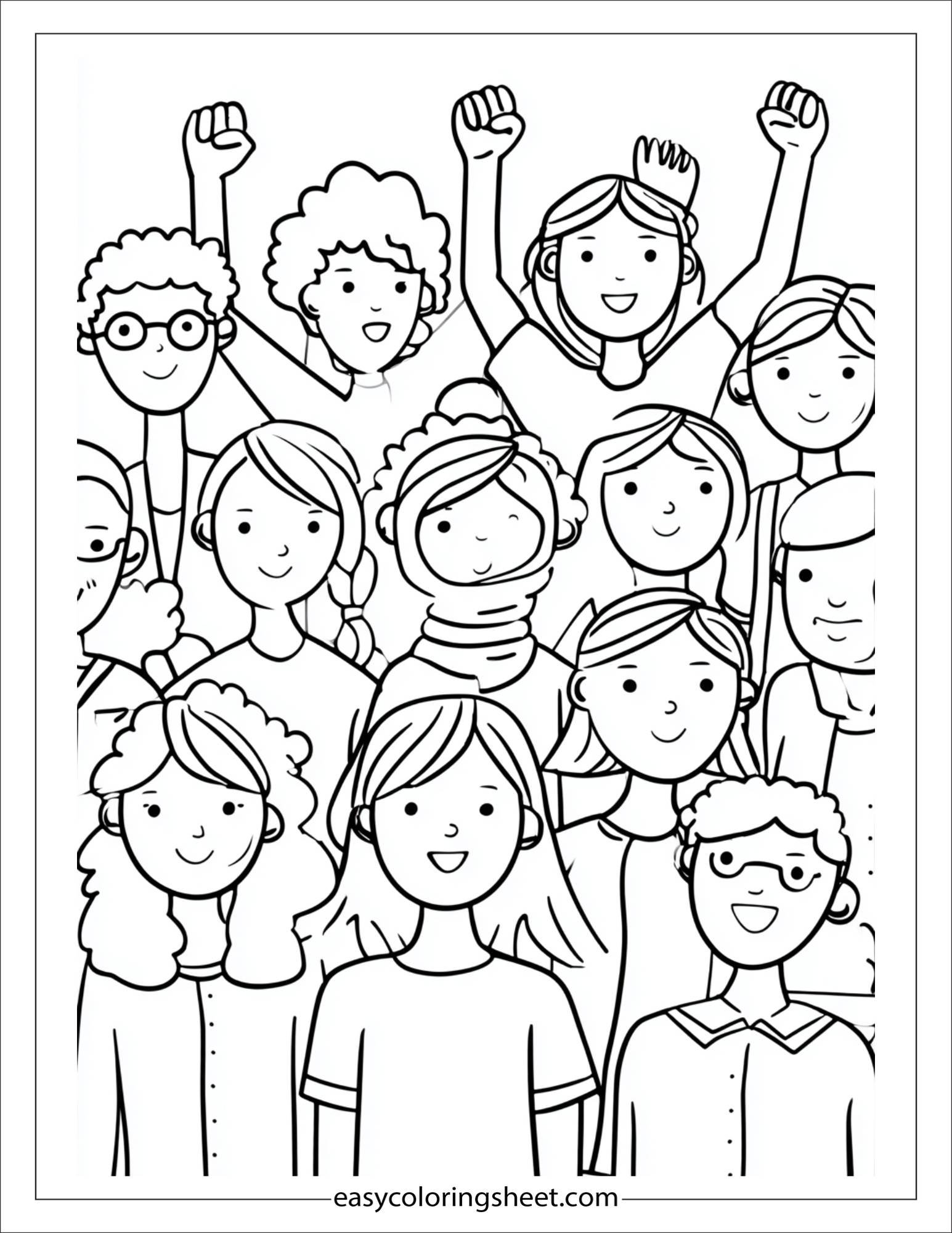 march women empowerment poster