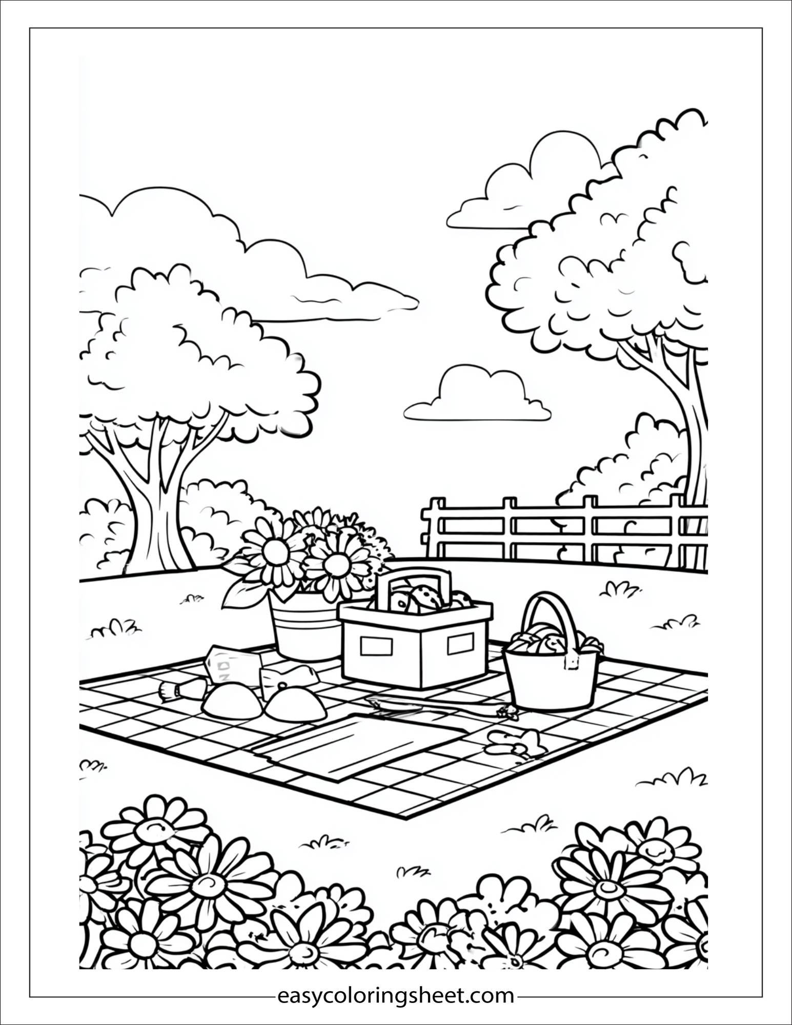may garden picnic