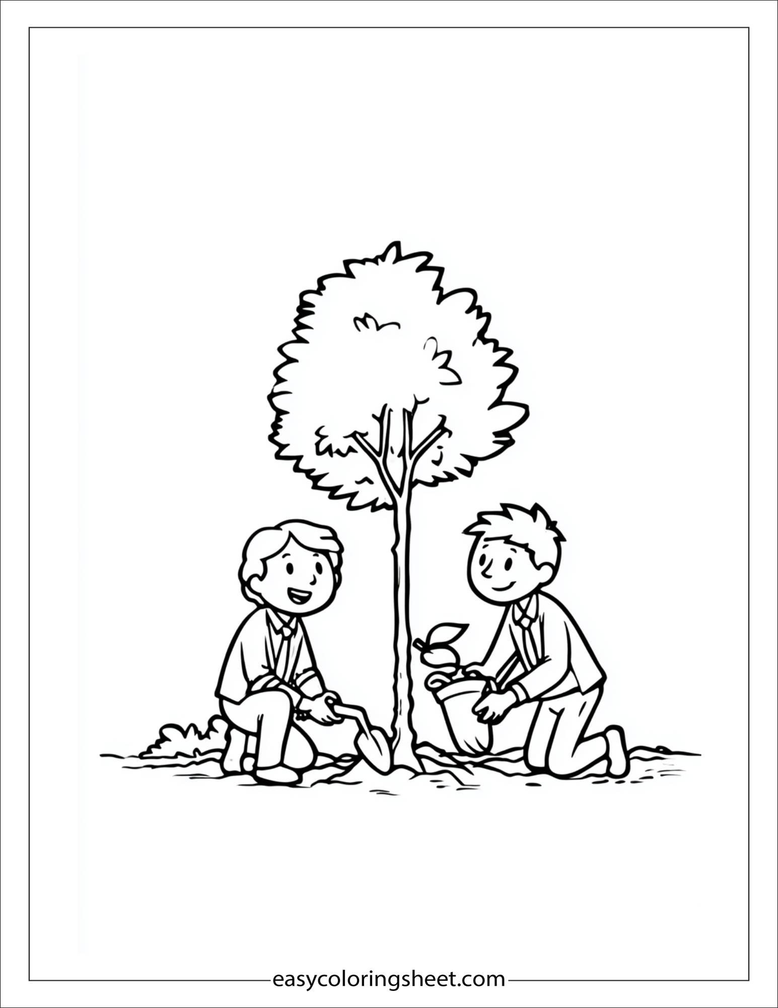 may tree planting day