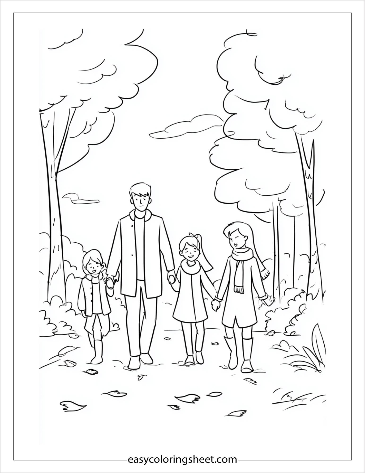 november family nature walk