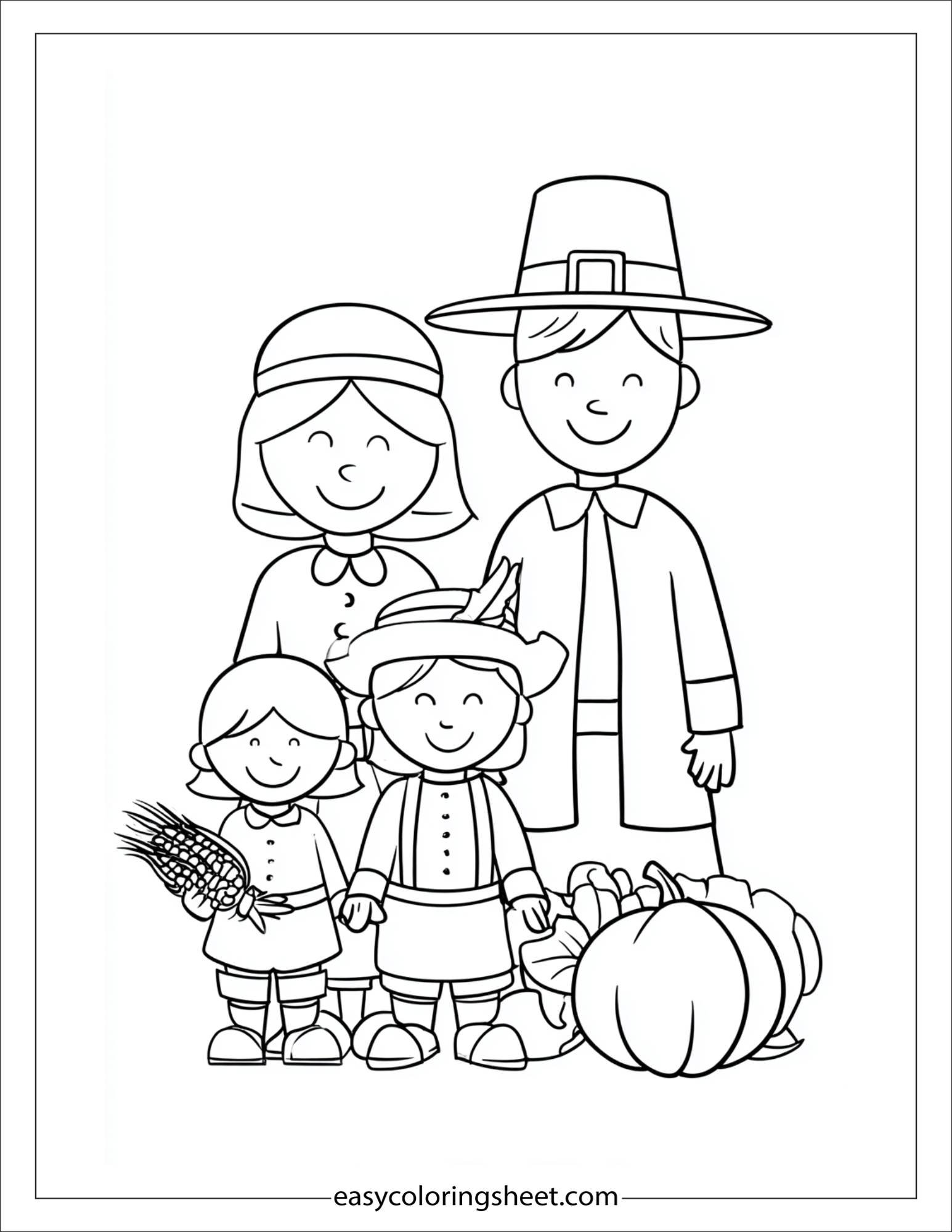 november pilgrims and harvest lesson