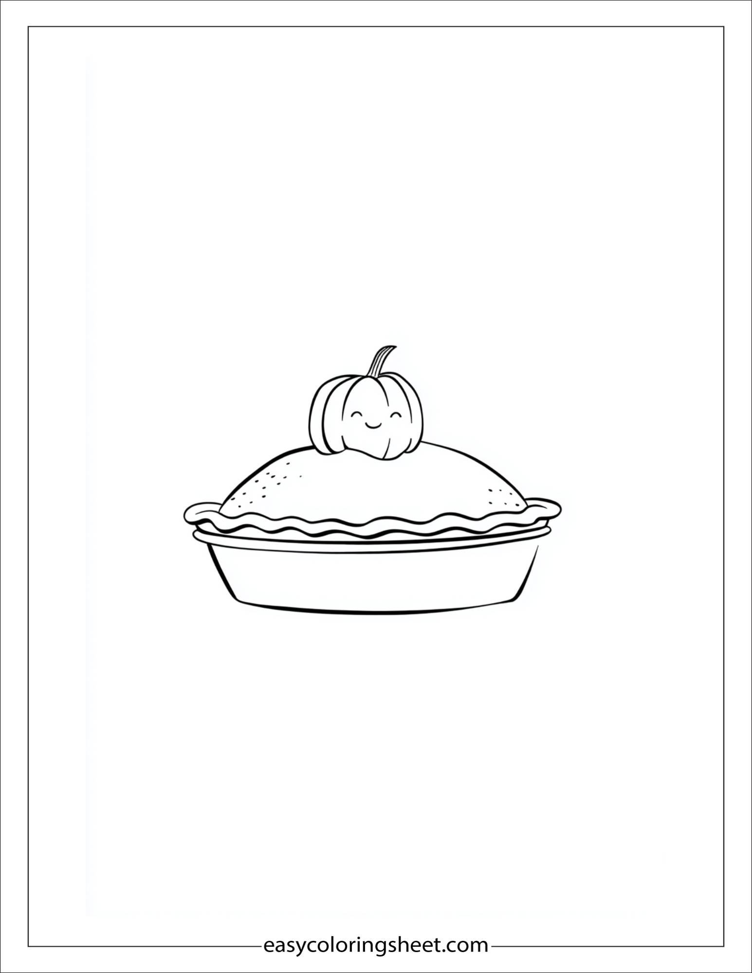 november pumpkin pie baking
