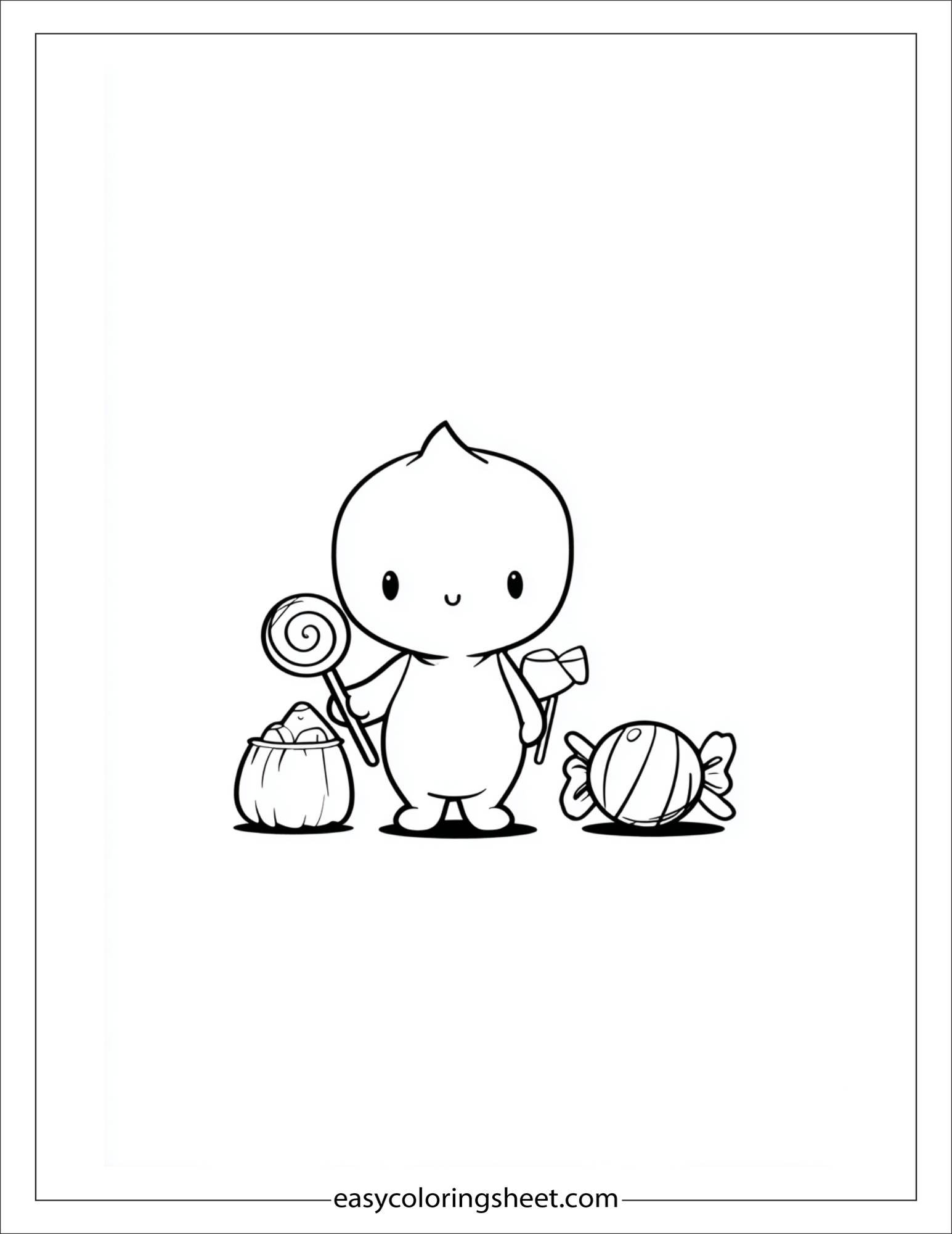 october candy sorting activity