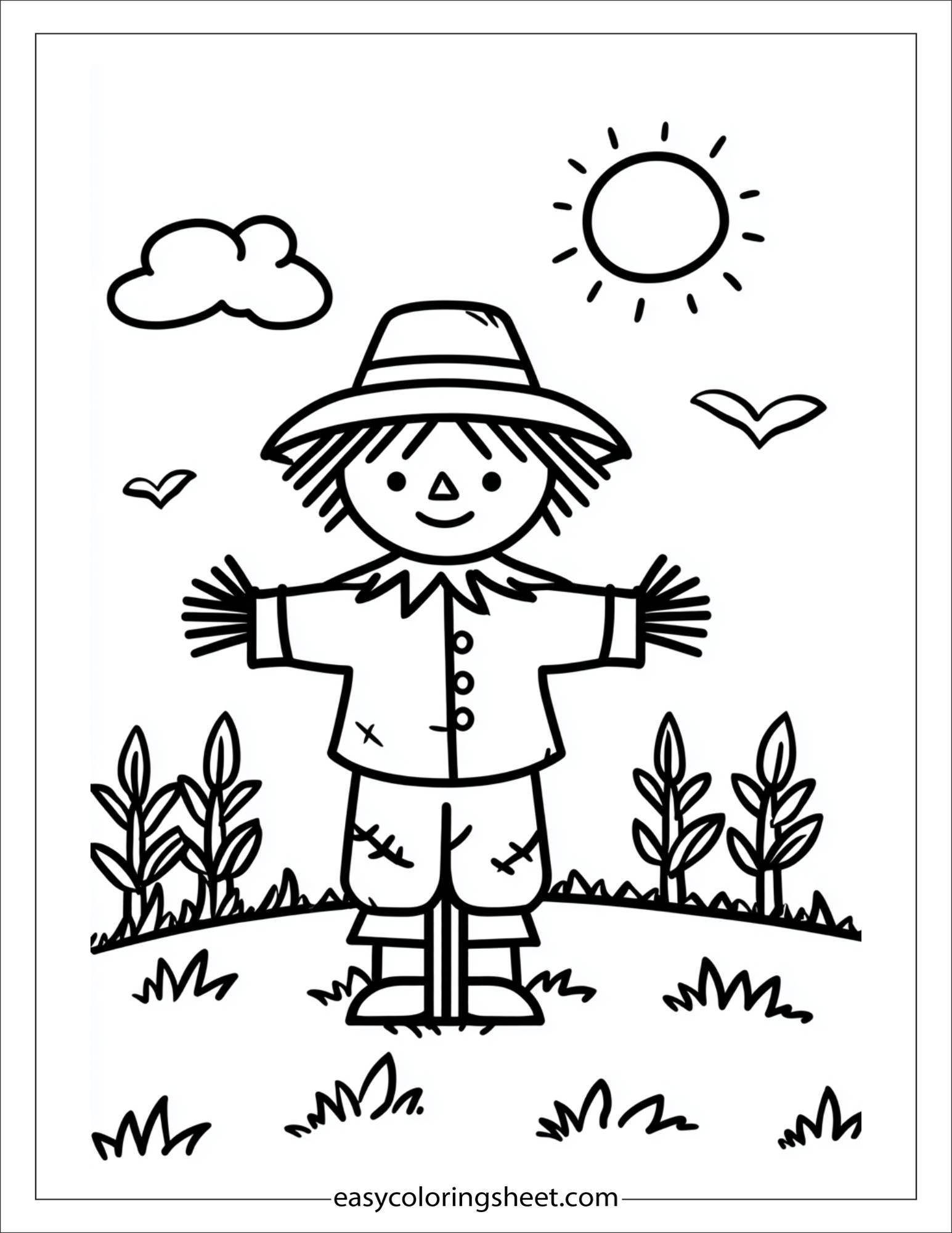 october scarecrow building