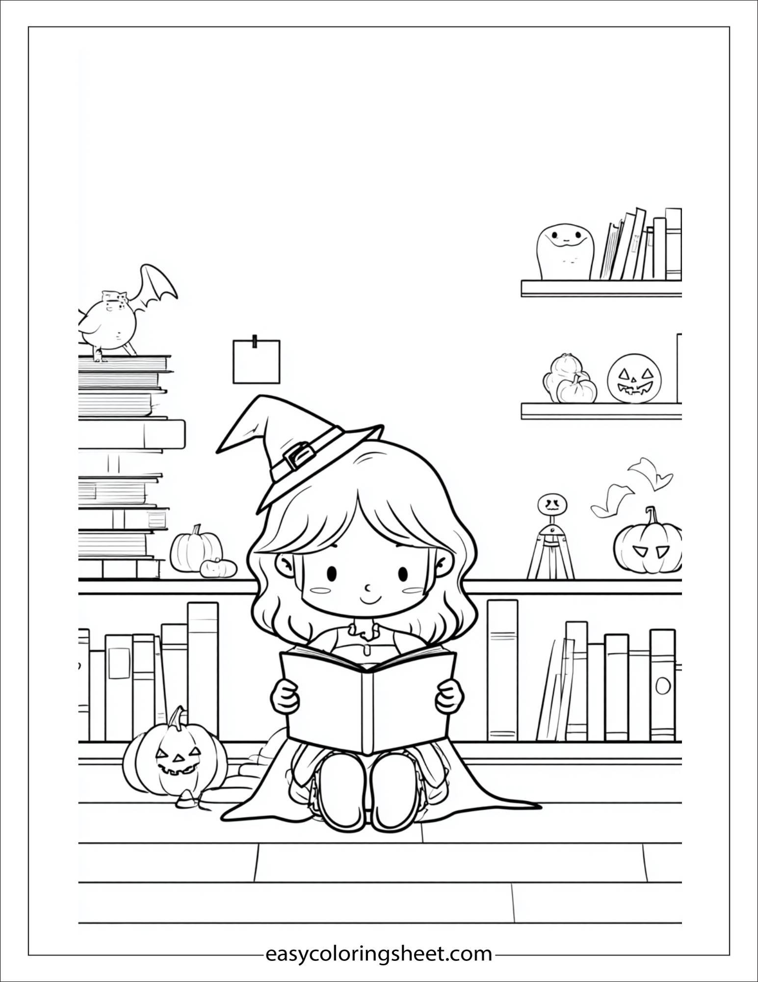 october spooky classroom reading