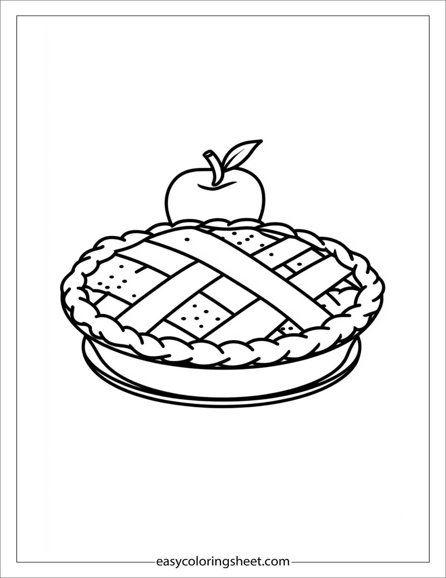 september apple pie baking