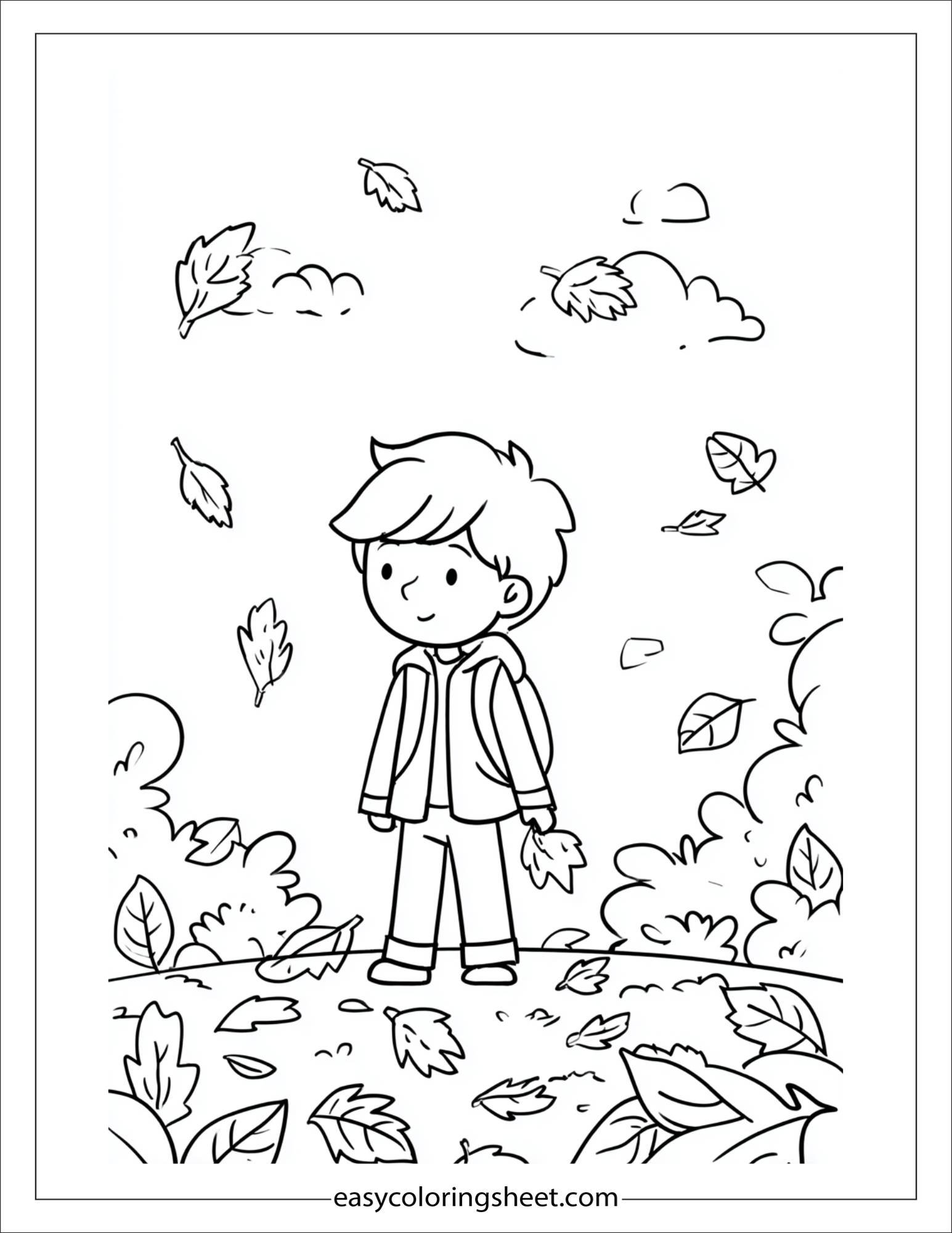september autumn leaves