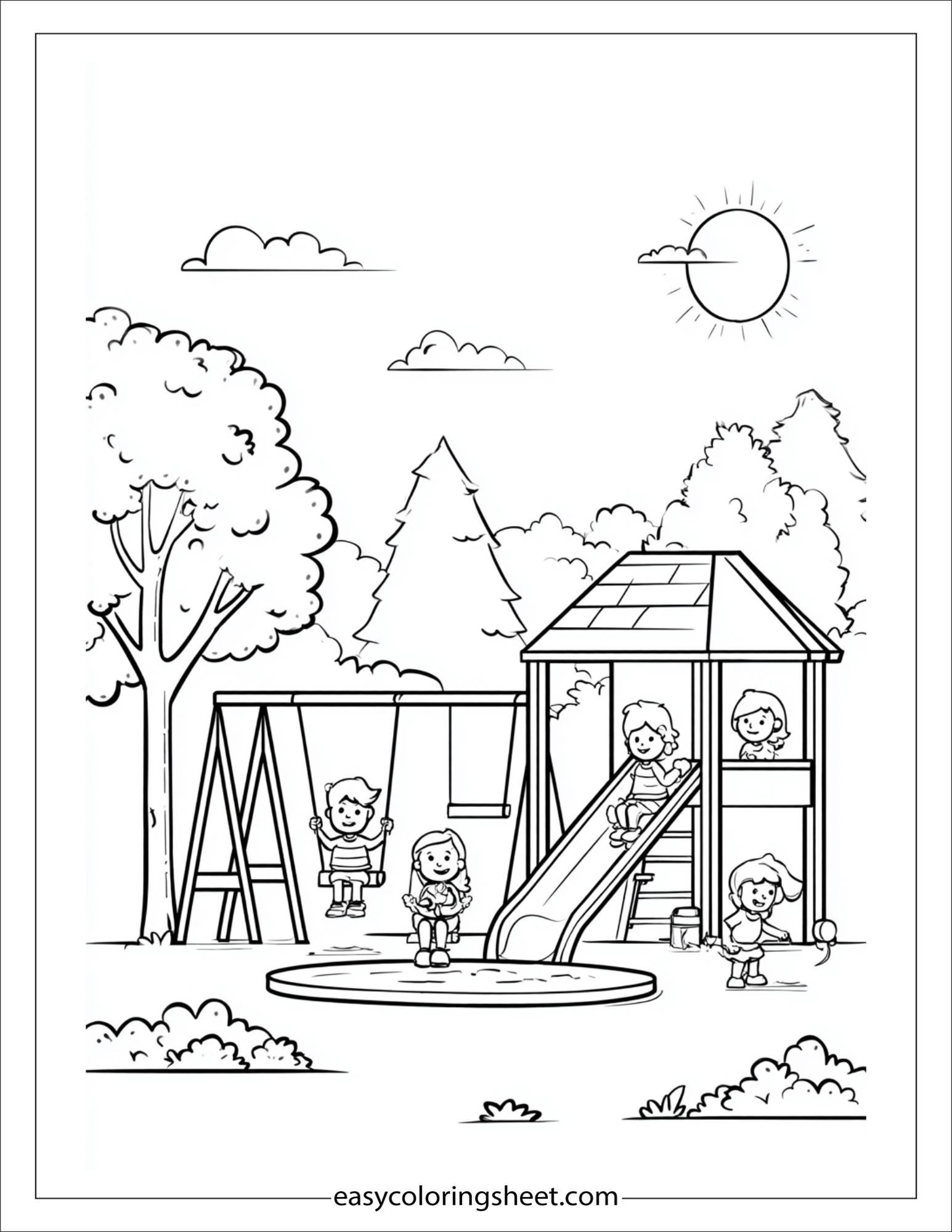 september playground recess